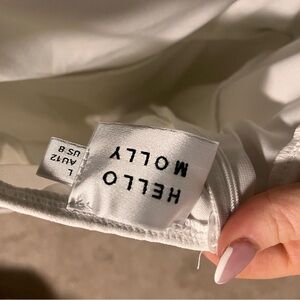 Hello Molly White Garment